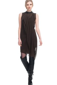 3.1 Phillip Lim Chiffon Asymmetric Draped Dress - Lyst