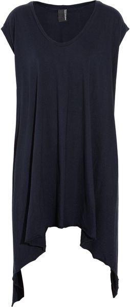 Complexgeometries Asymmetric Cotton Jersey Tunic - Lyst