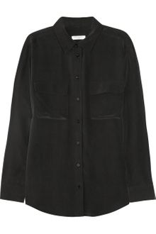 Equipment Signature Washed Silk Crepe De Chine Shirt - Lyst