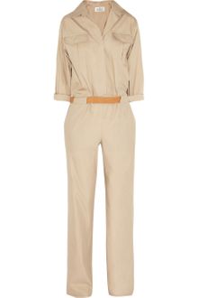 Maison Martin Margiela Cotton and Silk Blend Jumpsuit - Lyst