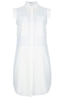 T By Alexander Wang Sleeveless Long Line Blouse - Lyst