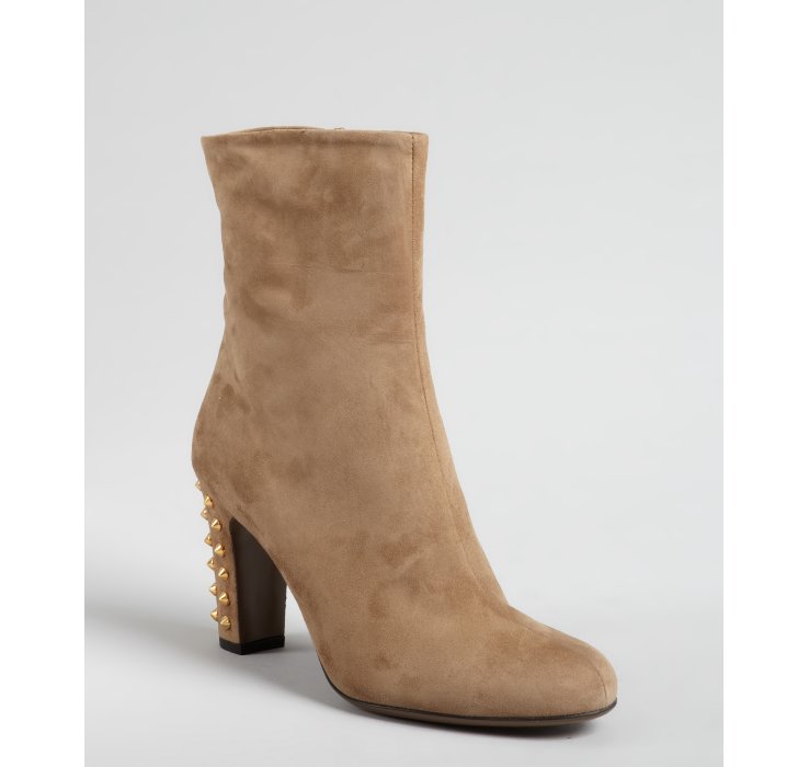 gucci tan suede boots