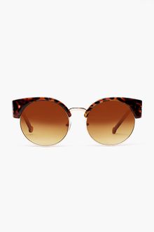 Nasty Gal Minx Shades Tortoise - Lyst