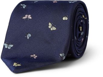 Richard James Butterflypatterned Silk Tie - Lyst