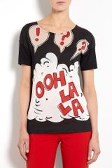 Sonia By Sonia Rykiel Jersey Motif Ooh La La Tshirt