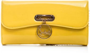 Christian Louboutin Patent Riviera Bag - Lyst