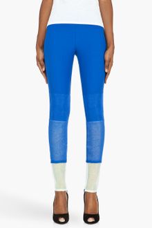 Hussein Chalayan Royal Blue Layered Legging - Lyst