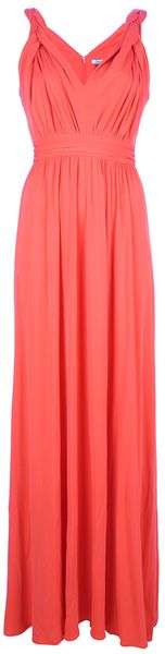 Issa Plait Strap Gown - Lyst