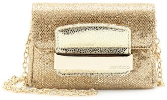 Jimmy Choo Caro Glitter Clutch - Lyst
