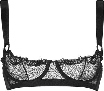 La Perla Black Balconette Marchesa Bra - Lyst