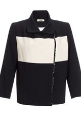 L'Agence Colour Block Box Jacket