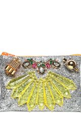 Mawi Glitter with Crystals Pouch