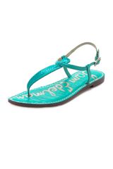 Sam Edelman Gigi Snake T Strap Sandals