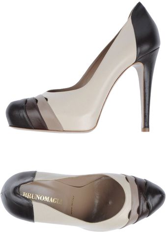 Bruno Magli Platform Pumps - Lyst