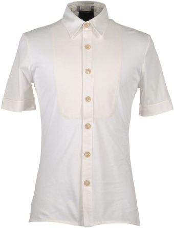 Class Roberto Cavalli Short Sleeve Shirt - Lyst