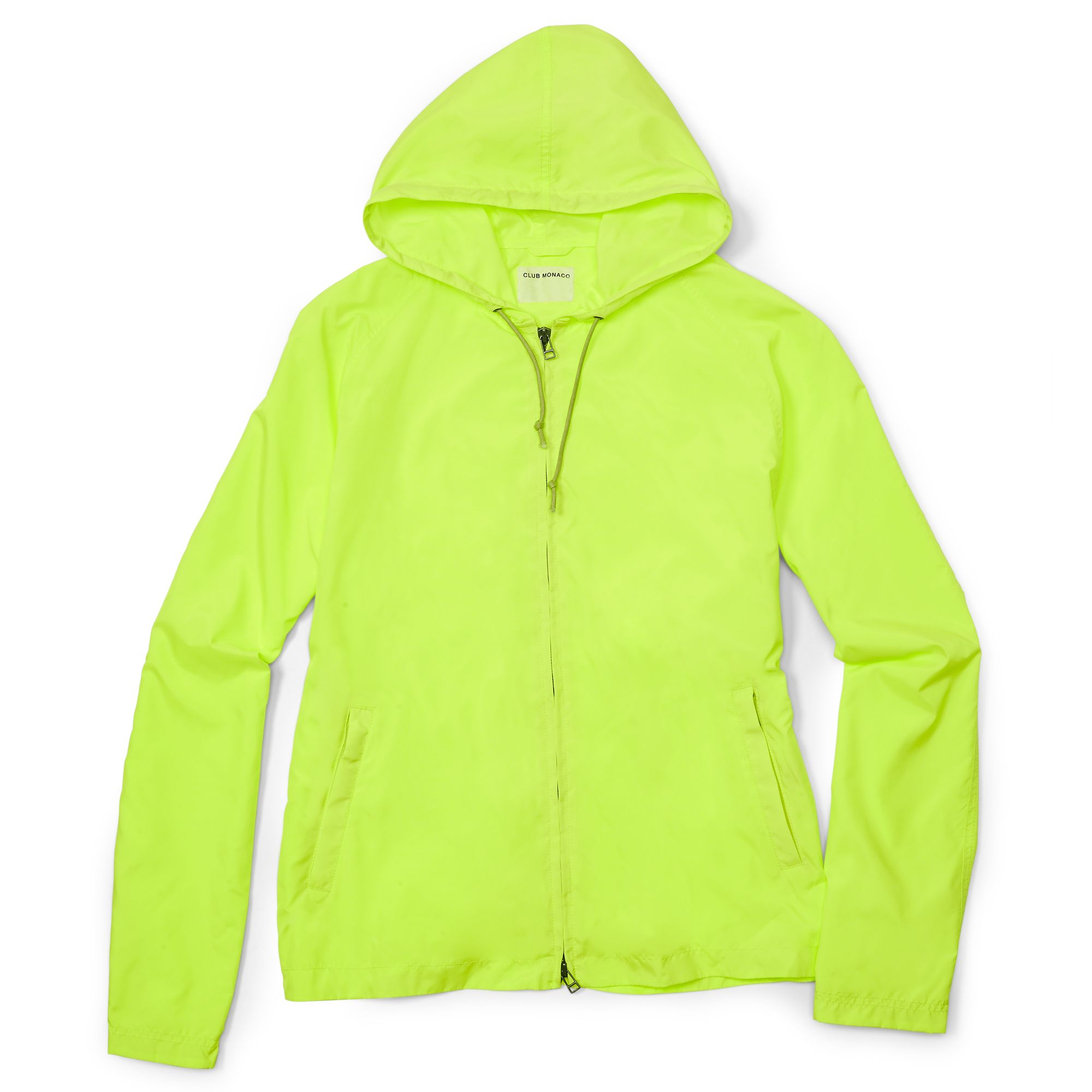 off white neon green jacket