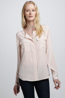 Equipment Lynn Printed Blouse - Lyst