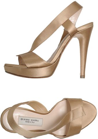 Gianni Marra Platform Sandals - Lyst