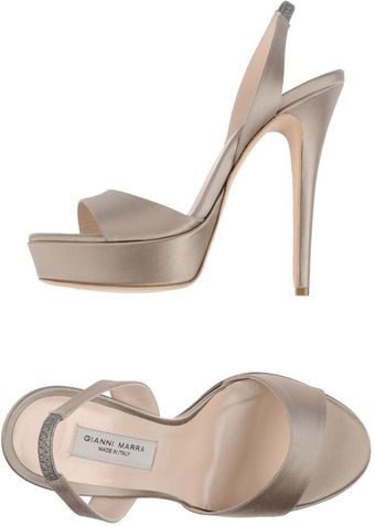 Gianni Marra Platform Sandals - Lyst