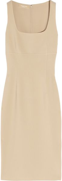 Michael Kors Stretch Wool Blend Dress - Lyst
