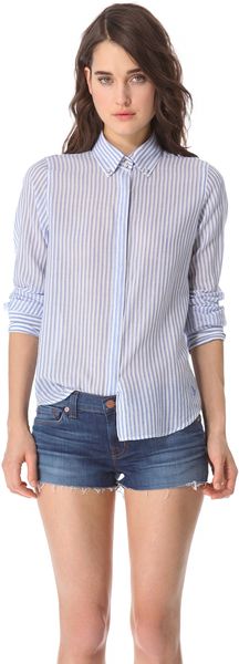 MiH Jeans Swing Shirt - Lyst