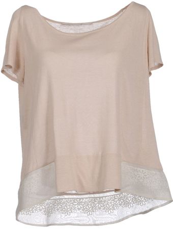 Schumacher Short Sleeve Sweater - Lyst