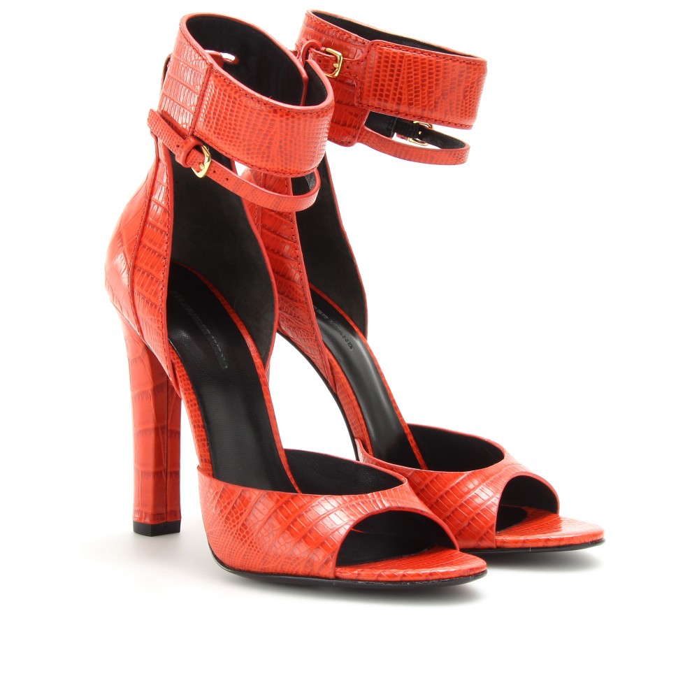 alexander wang red shoes