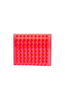 Christian Louboutin Patentleather Spike Wallet - Lyst