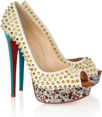 Christian Louboutin Lady Peep Pumps - Lyst