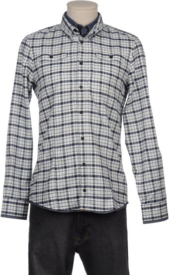Frankie Morello Long Sleeve Shirt - Lyst