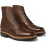 Grenson Hadley Pebble Grain Leather Boots in Brown for Men - Lyst