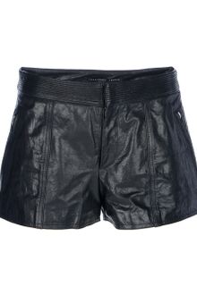 Theyskens' Theory Paluccia Leather Shorts - Lyst