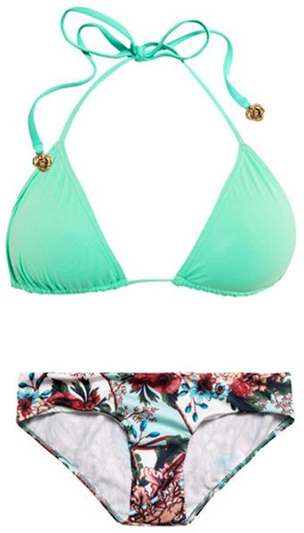 Zimmermann Lacquer Mismatch Bikini - Lyst
