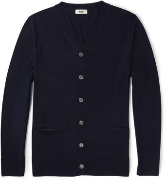 Acne Adam Fineknit Wool Cardigan - Lyst