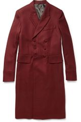 Alexander McQueen Doublebreasted Cashmereblend Overcoat