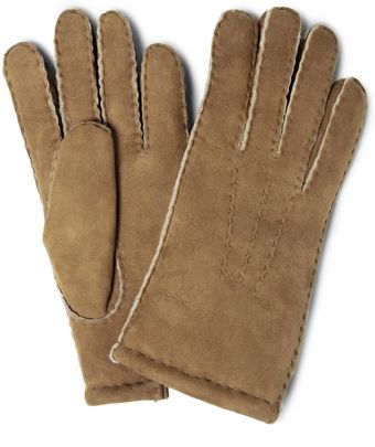 Dents Shearling Gloves - Lyst
