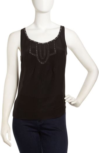 Rebecca Taylor Crepe De Chine Camisole - Lyst