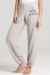 Wildfox Sweatpants I Need Coffee
