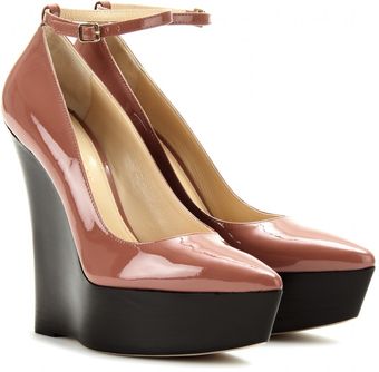 Burberry Prorsum Chatsworth Platform Wedges - Lyst