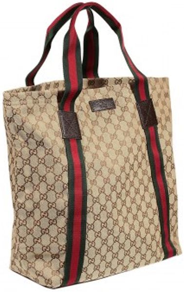 Gucci Original Gg Shopping Bag in Beige for Men (black) | Lyst