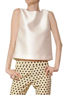 Rochas Silk Duchesse Top - Lyst