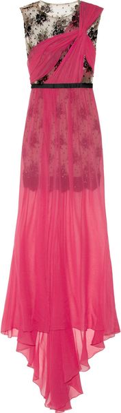 Jason Wu Embellished Lace and Silkchiffon Gown - Lyst