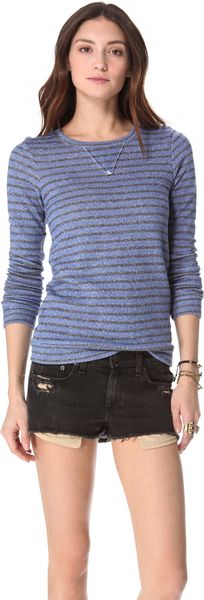 Nightcap Clothing Striped Terry Sweatshirt - Lyst