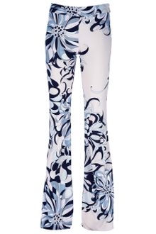 Emilio Pucci Printed Flared Trouser - Lyst