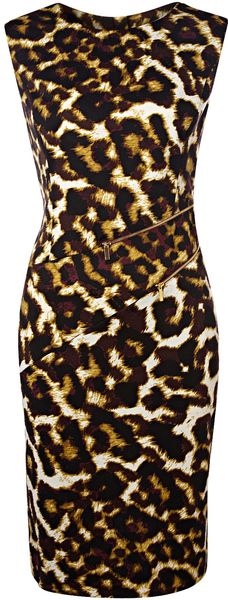 Episode Leopard Print Dress - Lyst
