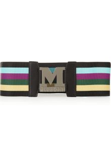 M Missoni Striped Elasticated Waist Belt - Lyst