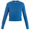 Acne Lia Waffleknit Sweater in Blue (cobalt) - Lyst