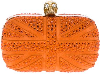 Alexander McQueen Union Jack Clutch - Lyst