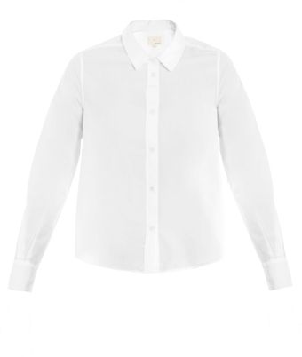 Boy by Band Of Outsiders Boxy Cotton Shirt - Lyst