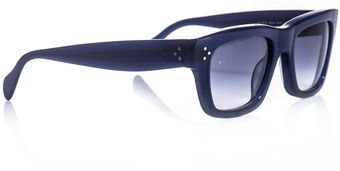 Celine Original Thick Frame Sunglasses - Lyst